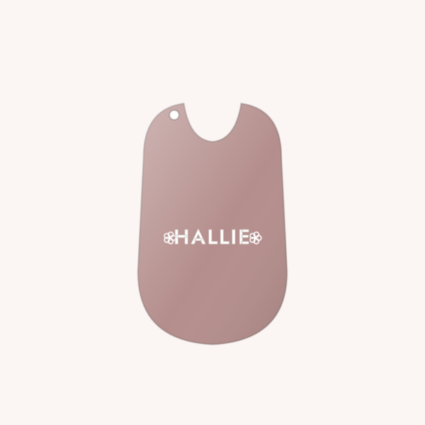 Personalized Muslin Crinkle Bib